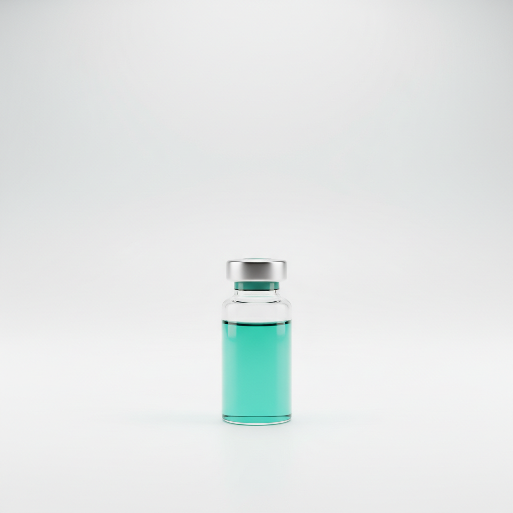 Tirzepatide vial and care supplies